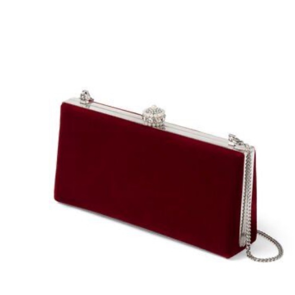 Jimmy Choo Celeste Velvet Clutch